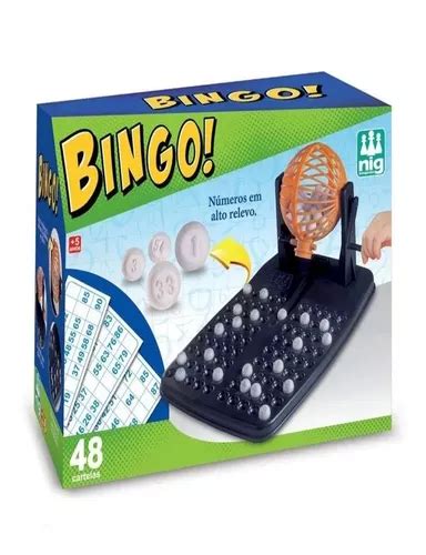 Jogo De Bingo Cartelas E Globo Giratorio Nig Mercadolivre