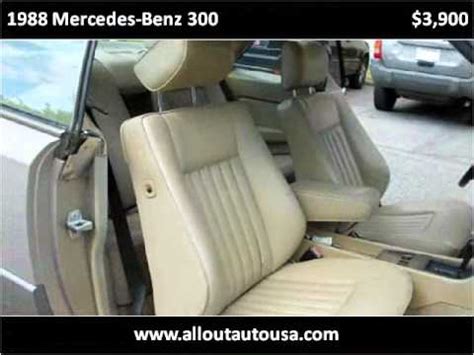 1988 Mercedes Benz 300 Used Cars Marietta GA YouTube