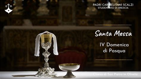 Domenica Della Iv Settimana Di Pasqua Santa Messa Carmelitani