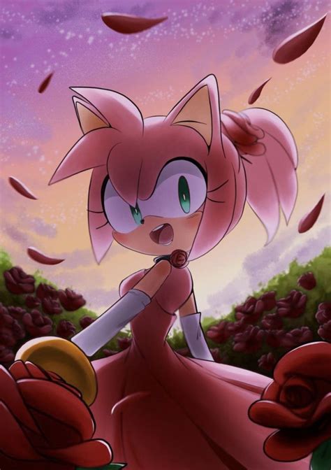 Pin De Laura Camila Montealegre En Sonic En Amy Rose Sonic