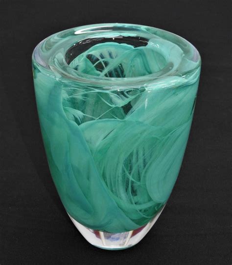 Lot Kosta Boda Art Vase Titled Atoll By Anna Ehrner