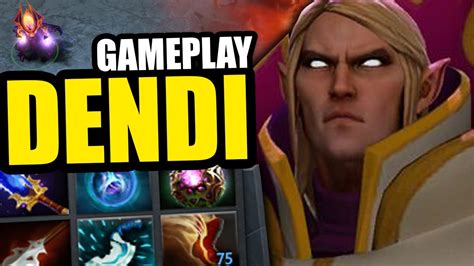 Dendi Invoker Dota 2 Gameplay Youtube