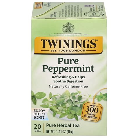 Save Mart Twinings Herbal Tea Pure Peppermint Tea Bags Same Day