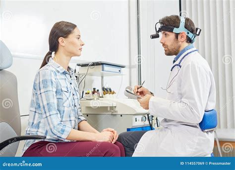 Visit At Doctor`s Office Stock Image Image Of Office 114557069