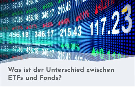 Der Unterschied Zwischen ETFs Und Fonds 2025