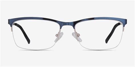 Rally Rectangle Navy Glasses For Women Eyebuydirect Eyebuydirect Eyeglasses For Women