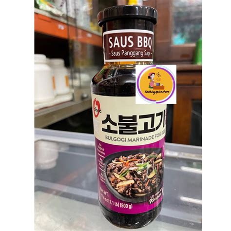 Jual Daesang Beef Bulgogi Korean BBQ Sauce Saus 500 Gr 407ml Chung Jung