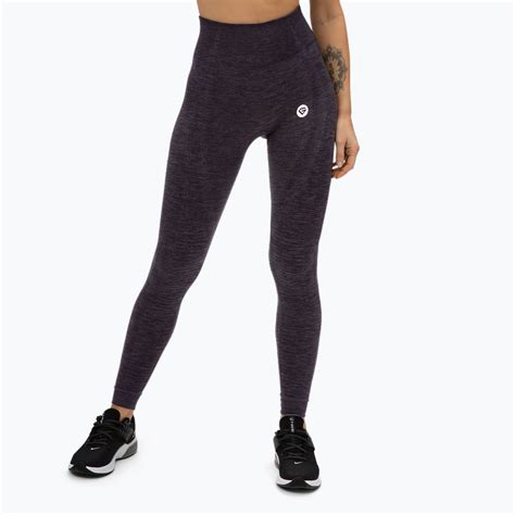 Legginsy Treningowe Damskie Gym Glamour Bezszwowe Navy Ombre