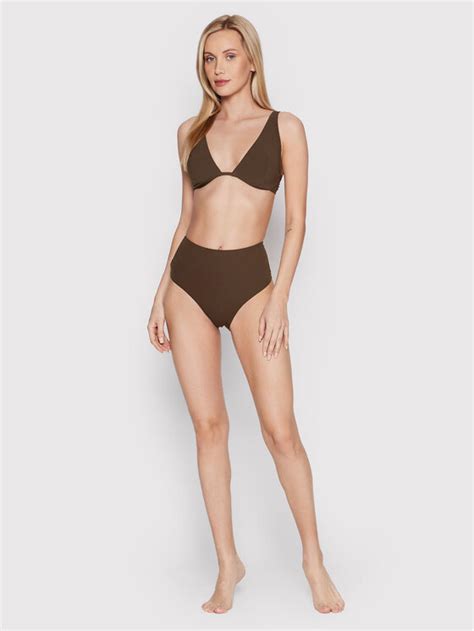 Etam Dół od bikini Promesse 6532549 Brązowy Modivo pl