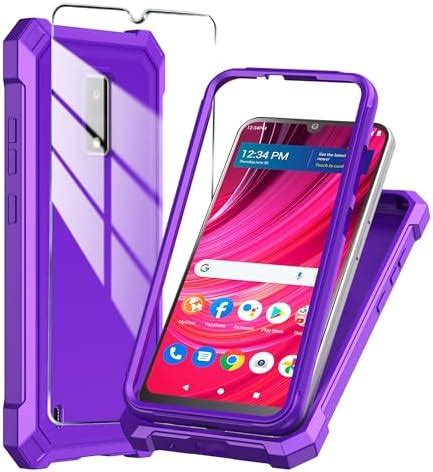 Amazon Mocotto For BLU View 4 Phone Case With Tempered Glass