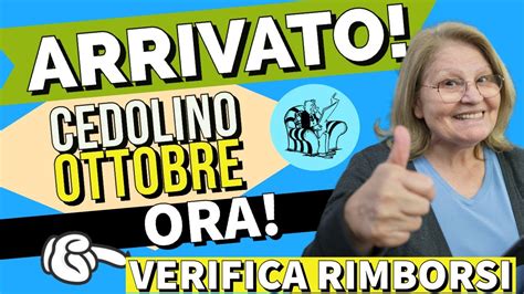 Pensioni Arrivato Cedolino Ottobre Verifica Rimborsi Aumenti