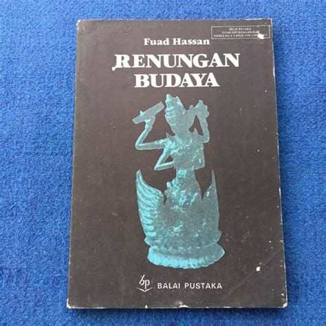 Jual Buku Lawas Renungan Budaya Oleh Fuad Hassan Di Lapak Yanura