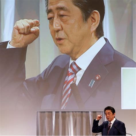 Japan Prime Minister Shinzo Abe Pledges To Amend Pacifist Constitution