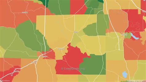 The Safest And Most Dangerous Places In Cleveland County Ar Crime