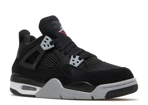 Air Jordan 4 Retro SE GS 'Black Canvas' - Air Jordan - DV0553 006 ...