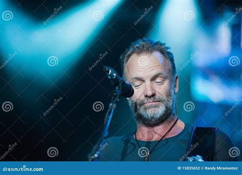 The Police Reunion Tour editorial photography. Image of singer - 15835652