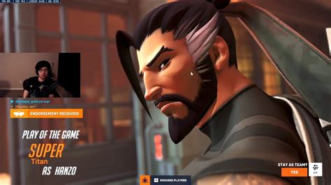 Super Carry Hanzo Is Here Potg Overwatch 2 Top 500 Season 4 Youtube