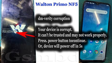 Dm Verity Corruption Your Device Is Corrupt Walton Dm Verity