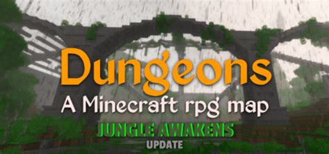 Dungeons Minecraft Rpg Minecraft Map