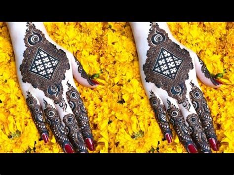 New Kashees Mehndi Design For Eid Kashee S Signature Mehndi Design