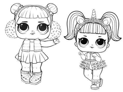 Lol Surprise Doll Coloring Pages Snow Angel Desenhos Para Colorir Images And Photos Finder