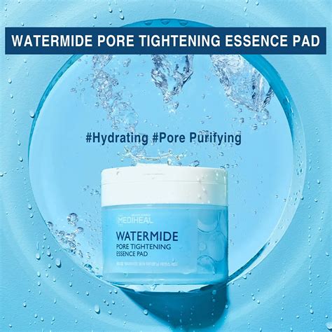 Mediheal Watermide Pore Tightening Essence Pad Pieces Buy Mediheal