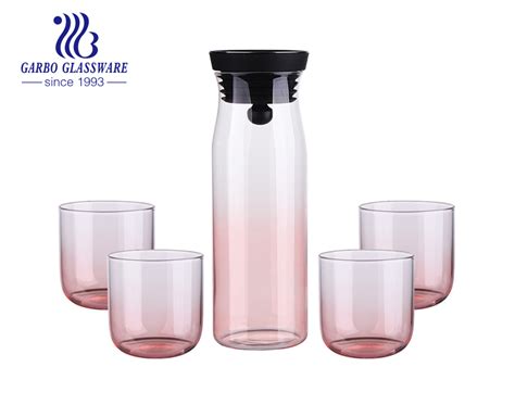 2 Types Nice Design Glass Jug Set For Summer Wholesale