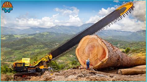 150 Amazing Fastest Big Wood Chainsaw Machines Working At Another Level