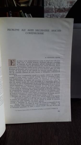 STUDII SI CERCETARI DE ISTORIA ARTEI TOMUL 2 1961