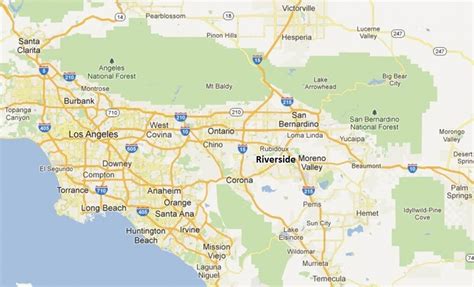 Riverside California Map | Printable Maps