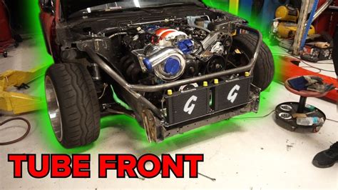 Drift Hq Tube Front End 240sx Fd Build Part 7 Youtube