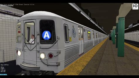 OpenBVE RP Multiplayer NYC Subway R46 A Train From 207 St To Hoyt St