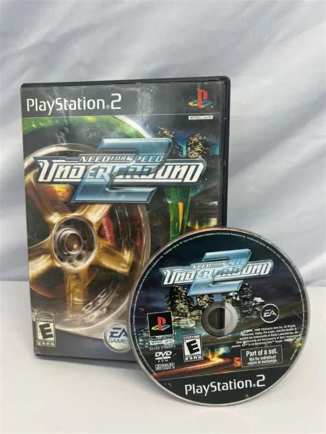 NEED FOR SPEED Underground 2 Sony PlayStation 2 2004 Pas De Manuel