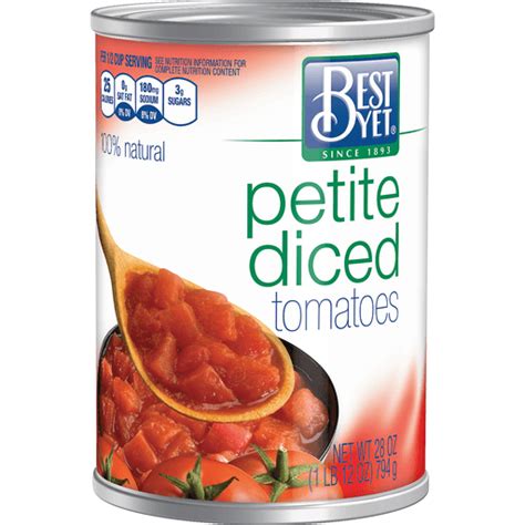 Best Yet Petite Diced Tomatoes Canned Tomatoes Foodtown