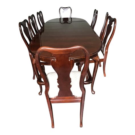 Thomasville Collectors Cherry Dining Set Chairish