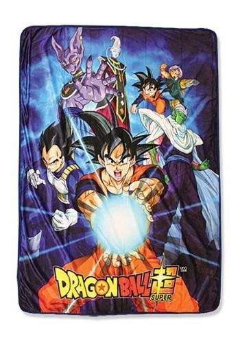 Dragon Ball Super Group 6 Sublimation Throw Blanket Super Ball