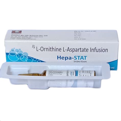 L Ornithine L Aspartate Infusion General Medicines At Best Price In