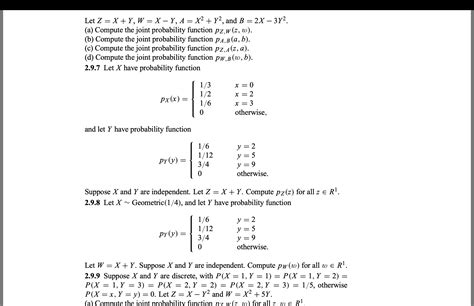 Solved Let Z X Y W X−y A X2 Y2 And B 2x−3y2 A Compute