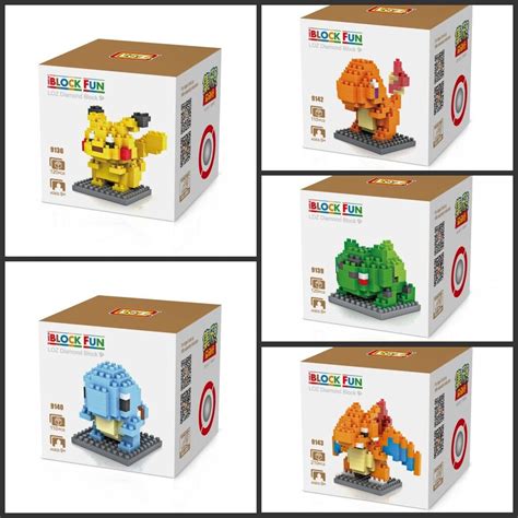 Pokemon Collection Series Nano Block Building Blocks Set Mini Blocks Toys Gift | eBay