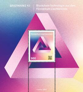 Stamp Briefmarke 4 1 Cryptostamp Liechtenstein Cryptostamp 2022 Mi