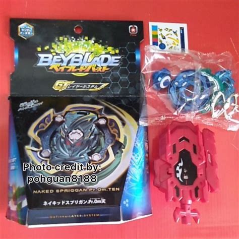 Beyblade B 156 Naked Spriggan Pr Om TEN Shopee Malaysia