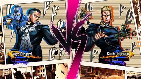 Jojo Bizarre Adventure All Star Battle R Yuya Fungami Meets Keicho