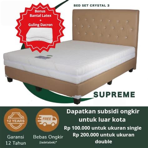 Jual Full Set Kasur Latex Naturatex Orthopedic Supreme Ukuran 90x200