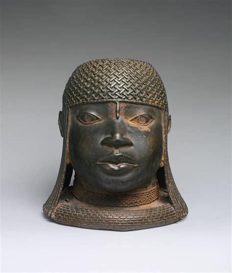 Head Of An Oba Date 16th Century Geography Nigeria Court Of Benin