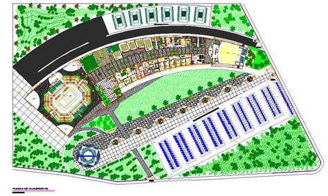 Shopping Mall Floor Plan Dwg Cadbull