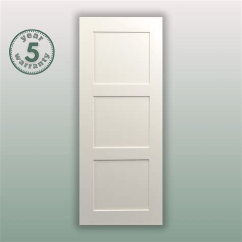 Hampton 3 Panel Shaker Door Doors Delivered