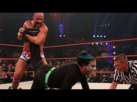 Kurt Angle Vs Jeff Hardy TNA No Surrender 2010 Highlights YouTube