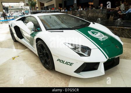 Dubai Polizei Lamborghini Aventador Lp Coupe Streifenwagen