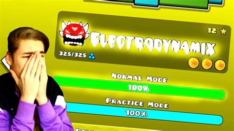 We Completed Electrodynamix Geometry Dash 2 YouTube