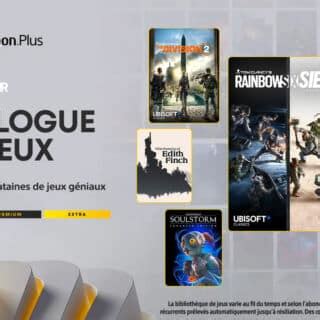 PS Plus Extra Premium Voici La Liste Des Nouveaux Jeux Gratuits En